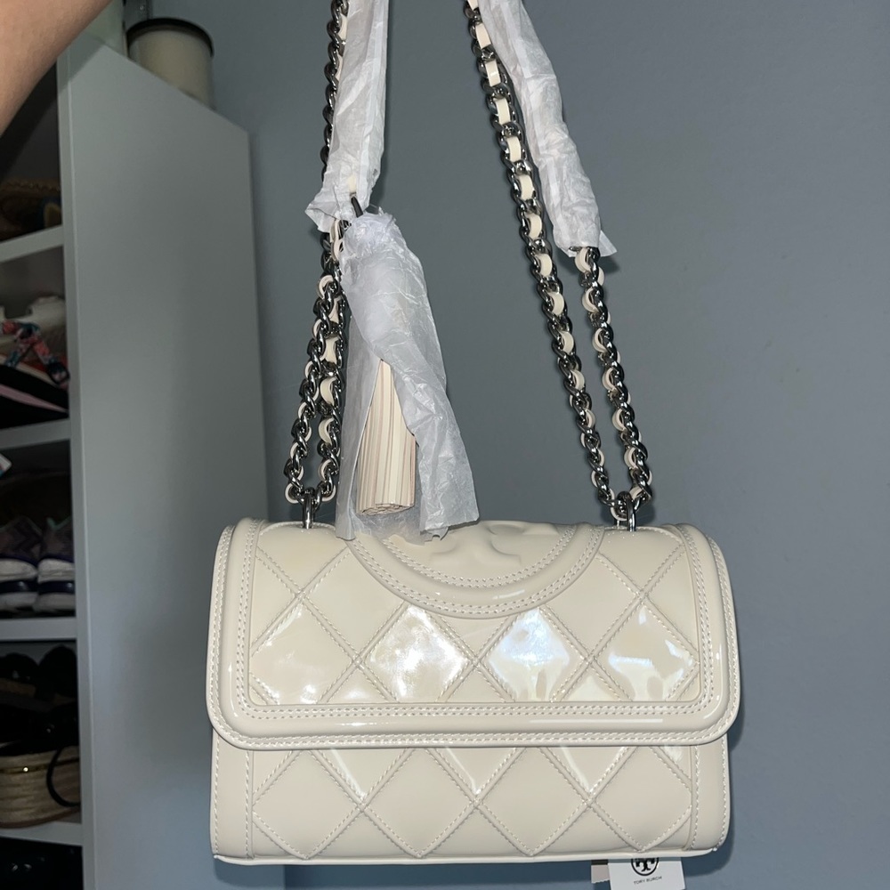 Tory Burch Fleming Bag in PoundCake